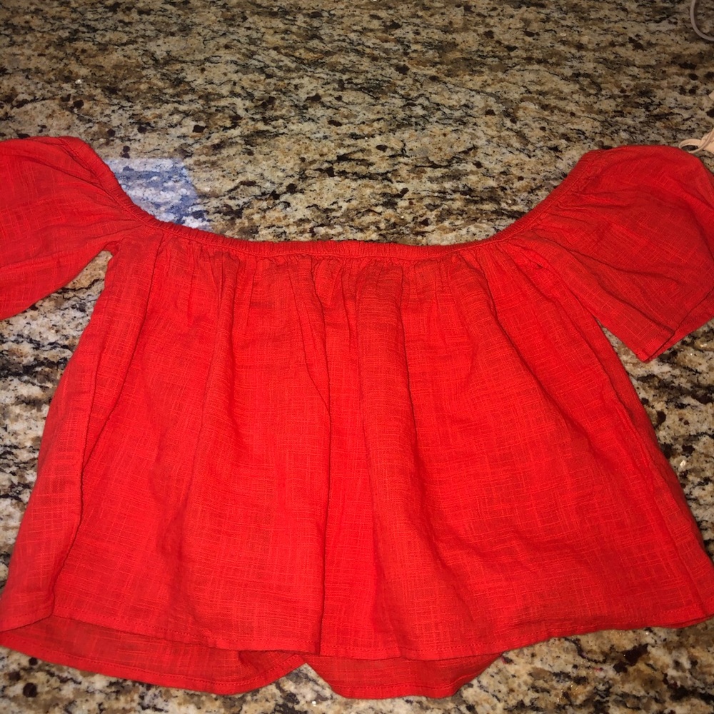 Billabong off the shoulder top